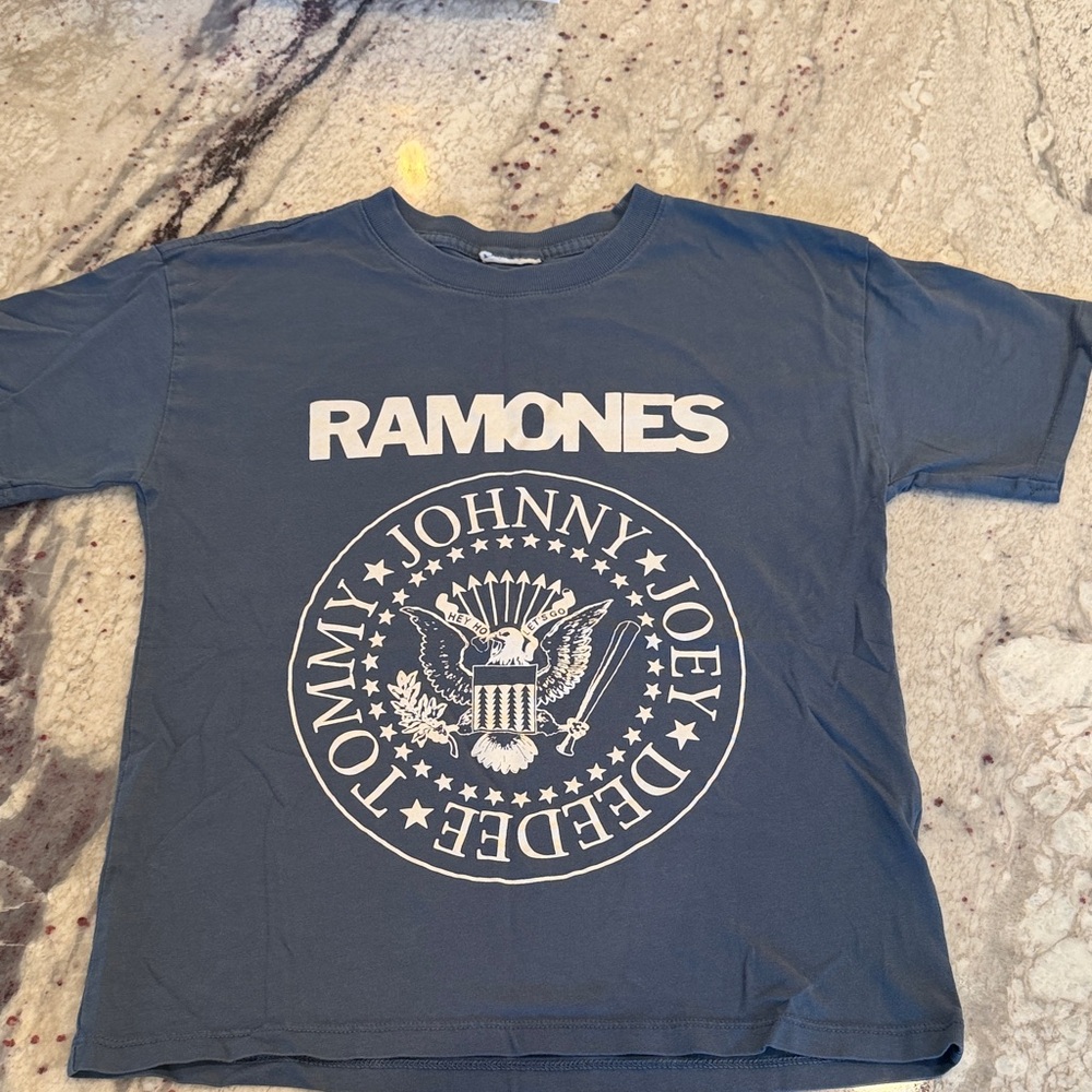 Ramones Graphic T-Shirt in Blue